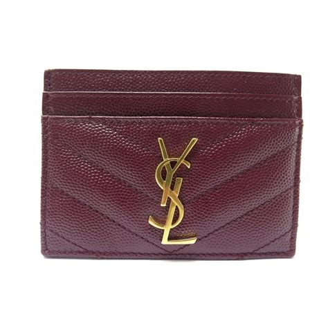 yves saint laurent porte carte|saint laurent wallet.